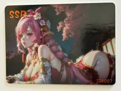 YAE MIKO GENSHIN IMPACT SSR SSR-007 Top Secret Goddess Story Anime Card - Image 1