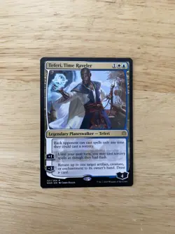MTG War of the Spark Teferi, Time Raveler 221/264 LP - Image 1