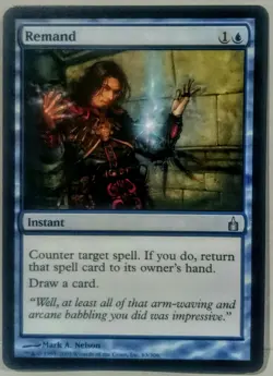 MTG -Magic The Gathering- Remand, Uncommon, Ravnica, Like New, Never Played. - Image 2