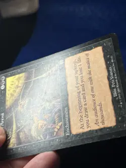 Phyrexian Arena Apocalypse 2001 Magic MTG Original Art Rare Black Enchantment LP - Image 3