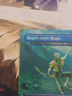 MTG Secret Lair - Final Fantasy - Cyclonic Rift / Hope's Aero - English FOIL NM - Image 4