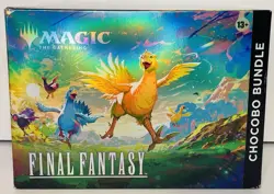 Magic The Gathering Final Fantasy Chocobo Bundle Box NEW - Image 1