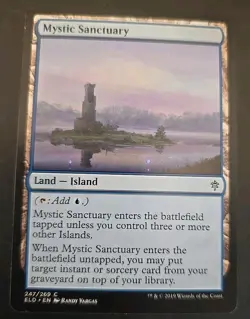 Mystic Sanctuary Throne Of Eldraine MTG Regular Lightly Played - Image 1