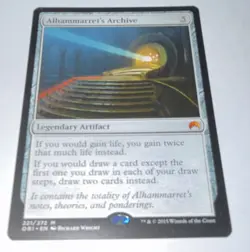 Wizards Magic Alhammarret's Archive Magic Origins Legendary Artifact Mythic Reg… - Image 2