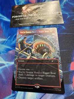 You're Gonna Need a Bigger Boat Foil Abrade Jaws: Terror of Amity Island - Image 1