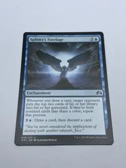 Sphinx's Tutelage - Magic Origins - MTG - UNC - Magic The Gathering - Image 2