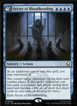 MTG TLA Secret of Bloodbending Normal NM - Image 1