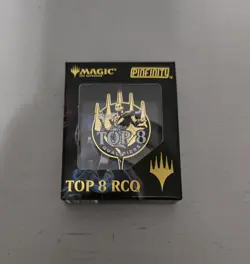 MTG Magic the Gathering RCQ Top 8 Pin - Teferi Pinfinity *New in Box* - Image 1