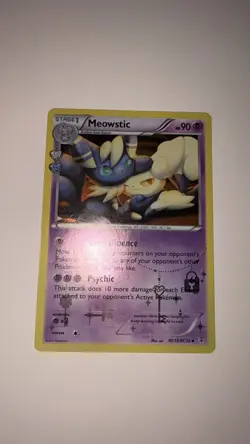Pokemon Meowstic #RC15-RC32 Generations Radiant Collection Holo 90HP Stage 1 - Image 1