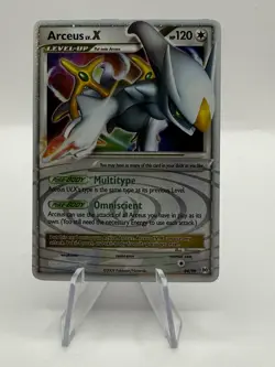 Pokemon TCG 2009 Platinum Arceus LV.X Ultra Rare Holo Card 94/99 LP Condition - Image 1