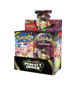 Pokemon Mega Evolution Perfect Order Booster Box Sealed - Image 1