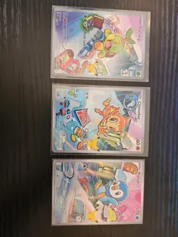 Pokemon First Partner-Turtwig 040, Chimchar 041, Piplup 042 Gen 4 Pack Fresh |2 - Image 3