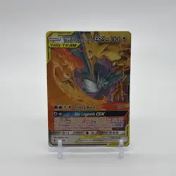 Pokemon TCG Moltres & Zapdos & Articuno GX 44/68 – Hidden Fates Full Art NM - Image 1