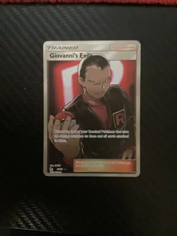 Giovanni's Exile 67/68 Rare Ultra Hidden Fates Pokemon NM - Image 1