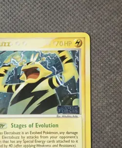 Electabuzz 22/115 Stamped Reverse Holo Rare (2005) EX Unseen Forces TCG Pokemon - Image 4