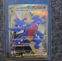Pokemon TCG Destined Rivals Cynthia's Garchomp EX 241/182 Secret Rare NM - Image 1