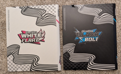 Pokemon TCG Black Bolt & White Flare Binder Set - New - 2 Binders Total - Image 2