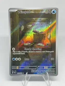 Wimpod IR 191/182 Sv04: Paradox Rift Illustration Rare Holo Pokemon TCG - Image 1