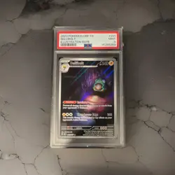 Pokemon Bellibolt Illustration Rare Holo SV03 Obsidian Flames #201/197 PSA 9 - Image 1