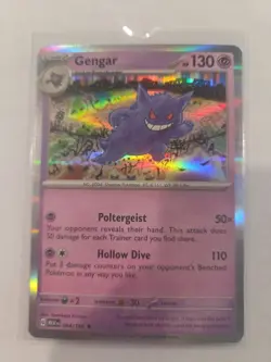 Gengar 151 Holo Pokemon TCG 094/165 Scarlet & Violet Rare - Image 1