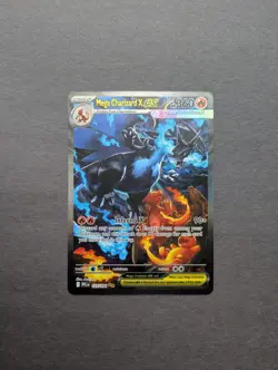 Pokemon Mega Charizard X ex SIR 125/094 - Phantasmal Flames Excellent ENGLISH - Image 1