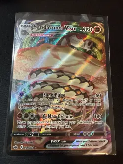 Pokemon TCG Sandaconda VMAX Chilling Reign 090/198 Holo Ultra Rare Free Shipping - Image 1