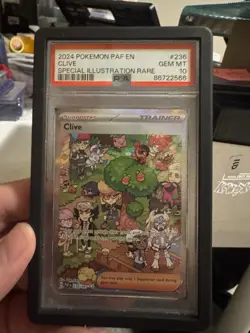 2024 POKEMON PAF EN-PALDEAN FATES #236 CLIVE PSA 10 GUARD INCLUDED 🔥 - Image 1