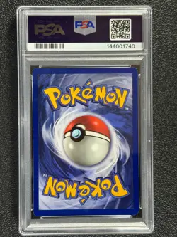 1999 Pokemon Game #1 PIKACHU League Promo Black Star TCG 1/53 PSA 8 - Image 2