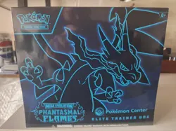Phantasmal Flames Mega Evolution Pokemon Center Elite Trainer Box ETB - Image 1
