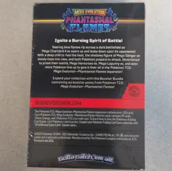 Pokemon Mega Evolution Phantasmal Flames Booster Bundle 6 Packs Charizard Gengar - Image 2
