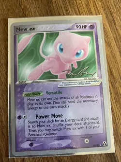 Pokemon TCG Mew ex Legend Maker 88/92 Rare World Championships 2007 NM/M - Image 1