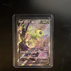 Pokemon Celebi V Ultra Rare Full Art Holo 245/264 Fusion Strike 190 HP AND Iono - Image 1