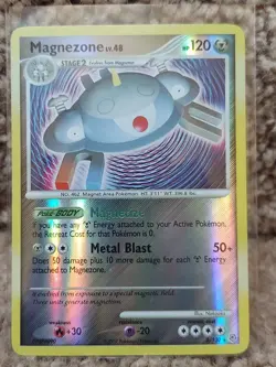 Magnezone 8/130 Reverse Holo Rare Pokemon Diamond & Pearl NM - Image 1