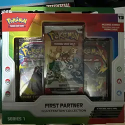 Pokemon TCG First Partner Illustration Collection Series 1 Sealed IN HAND ! - Image 1