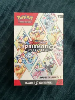 Pokemon TCG Prismatic Evolutions Booster Bundle Brand New Sealed Same day post - Image 1