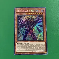 Yugioh - The Chaos Creator - BLCR-EN070 - Secret Rare - 1st Edition - Near Mint - Image 2