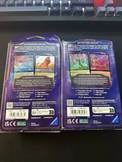 SET OF 2! Disney Lorcana The First Chapter Starter Decks Factory Sealed! - Image 2