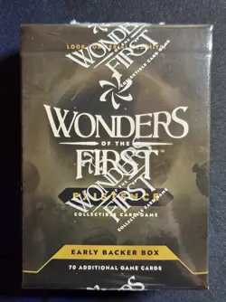 Wonders of the First: Existence – Early Backer Box (Sealed) – Kickstarter Ex. - Image 1