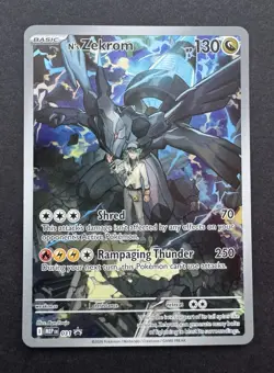 N’s Zekrom 031 Holo - Ascended Heroes MEP Promo Card - Near Mint NM Pokemon Card - Image 1