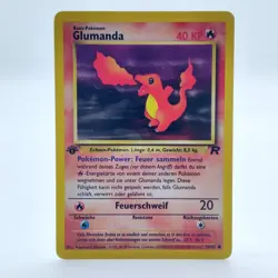 Pokemon TCG Karte - Team Rocket - Glumanda - 50/82 - 1. Edition - deutsch - Image 1