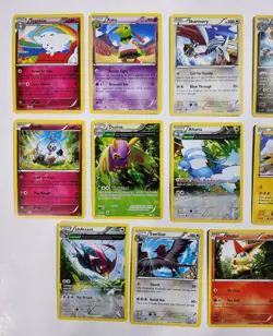 POKEMON TCG Roaring Skies Almost Complete Rare Set Non Holo Omega Cards - Image 2