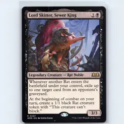 MTG Lord Skitter, Sewer King #97 WOE Wilds of Eldraine Normal R NM Magic Card - Image 1