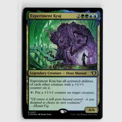 MTG Experiment Kraj #337 Commander Masters Foil R NM Magic Card - Image 1