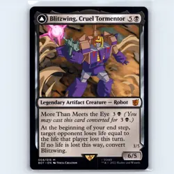 MTG Blitzwing, Cruel Tormentor #4 BOT UB Transformers Normal M NM Magic Card - Image 1