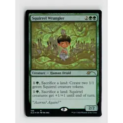 MTG Squirrel Wrangler #198 SLD Secret Lair Drop Series Foil R NM Magic Card - Image 1