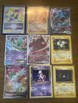 Pokemon TCG Lot of 9 Cards - Image 1
