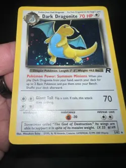 Vintage Pokemon Card Collection Lot Wotc Tcg Holos Dark Dragonite ALL SWIRLS - Image 2