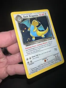 Vintage Pokemon Card Collection Lot Wotc Tcg Holos Dark Dragonite ALL SWIRLS - Image 3