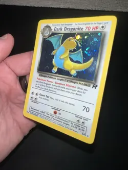 Vintage Pokemon Card Collection Lot Wotc Tcg Holos Dark Dragonite ALL SWIRLS - Image 4