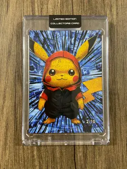 Kyle Willis Pokemon Pikachu Art Card Ltd to 10 - Image 1